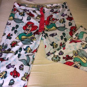 Disney Little Mermaid Fleece Lounge Pants